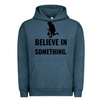 Pigment Midnight Navy Colin Kaepernick Believe In Something Urban Hoodie - SnappyArt