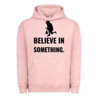 Pigment Salmon Colin Kaepernick Believe In Something Urban Hoodie - SnappyArt