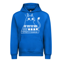 The Kiffness X Alugalug White Cat Classic Urban Hoodie | Teevron