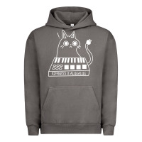Pigment Tornado The KIFFNESS X ALUGALUG white cat Classic Urban Hoodie - SnappyArt