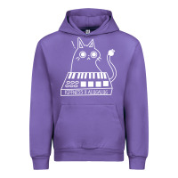 Tulip The KIFFNESS X ALUGALUG white cat Classic Urban Hoodie - SnappyArt