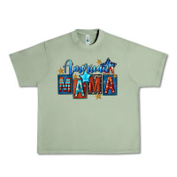 Oil Green American mama Mother's Day Urban Heavy Tee - FaDigitalArtStudio