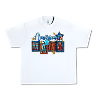 White American mama Mother's Day Urban Heavy Tee - FaDigitalArtStudio