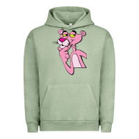 Pigment Oil Green pink panther Urban Hoodie - SnappyArt