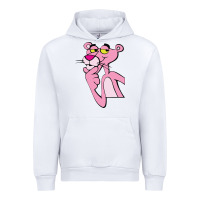 White pink panther Urban Hoodie - SnappyArt
