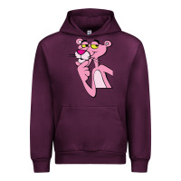 Mauve Wine pink panther Urban Hoodie - SnappyArt