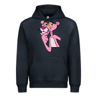 Navy pink panther Urban Hoodie - SnappyArt
