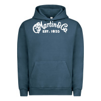 Pigment Midnight Navy martin est 1983 Urban Hoodie - SnappyArt