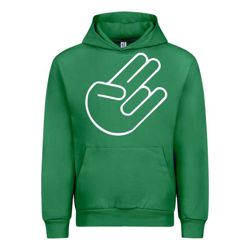 Shocker Hand Urban Hoodie by SnappyArt | Teevron
