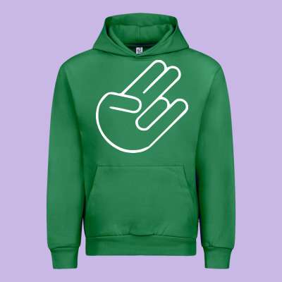 Shocker Hand Urban Hoodie Designed By Snappyart