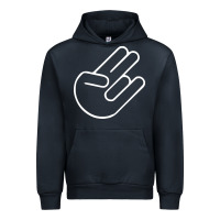 Navy shocker hand Urban Hoodie - SnappyArt