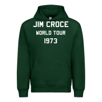 Forest Green Jim Croce World Tour 1973 Urban Hoodie - SnappyArt