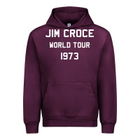 Mauve Wine Jim Croce World Tour 1973 Urban Hoodie - SnappyArt