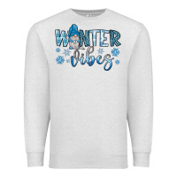 Oatmeal Heather winter vibes gnome Premium Sweatshirt - JahusDesignShop