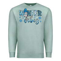 Seafoam winter vibes gnome Premium Sweatshirt - JahusDesignShop