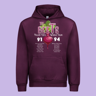 The Beets Killer Tofu World Tour For Friend Urban Hoodie Designed By Snappyart