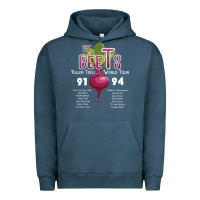 Pigment Midnight Navy The Beets Killer Tofu World Tour for friend Urban Hoodie - SnappyArt