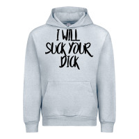 Heather Grey i will suck your dick Urban Hoodie - FloraArt