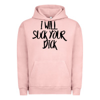 Pigment Salmon i will suck your dick Urban Hoodie - FloraArt