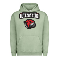 Pigment Oil Green U of Montana Western (UMW) Urban Hoodie - FloraArt