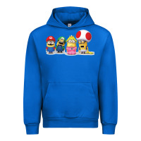Cobalt Super Minion Bros Urban Hoodie - FloraArt