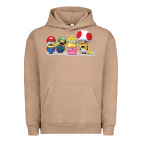 Pigment Burro Super Minion Bros Urban Hoodie - FloraArt