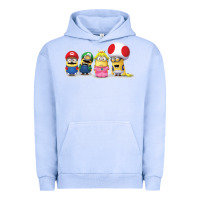 Pigment Grape Ice Super Minion Bros Urban Hoodie - FloraArt