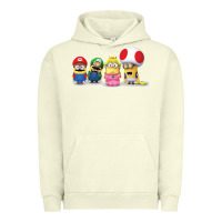 Pigment Pistachio Super Minion Bros Urban Hoodie - FloraArt