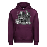 Mauve Wine the ghost and mr chicken green Urban Hoodie - FloraArt