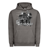 Pigment Tornado the ghost and mr chicken green Urban Hoodie - FloraArt