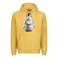Antique Gold baby penguin Premium Hoodie - LillyAllenDesigns