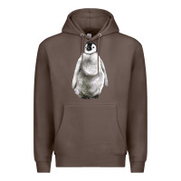 Coffee baby penguin Premium Hoodie - LillyAllenDesigns