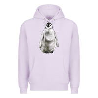 Lilac baby penguin Premium Hoodie - LillyAllenDesigns