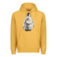 Mustard baby penguin Premium Hoodie - LillyAllenDesigns
