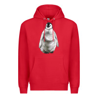 Red baby penguin Premium Hoodie - LillyAllenDesigns