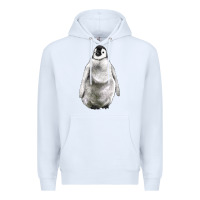 White baby penguin Premium Hoodie - LillyAllenDesigns