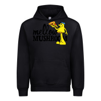 Black mellow mushroom restaurant Urban Hoodie - FloraArt