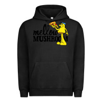 Pigment Black mellow mushroom restaurant Urban Hoodie - FloraArt
