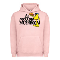 Pigment Salmon mellow mushroom restaurant Urban Hoodie - FloraArt