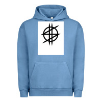 Pigment Pebble Blue Synyster Gates Urban Hoodie - FloraArt