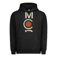 Pigment Black Vintage MCRN Uniform Urban Hoodie - FloraArt
