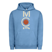 Pigment Pebble Blue Vintage MCRN Uniform Urban Hoodie - FloraArt