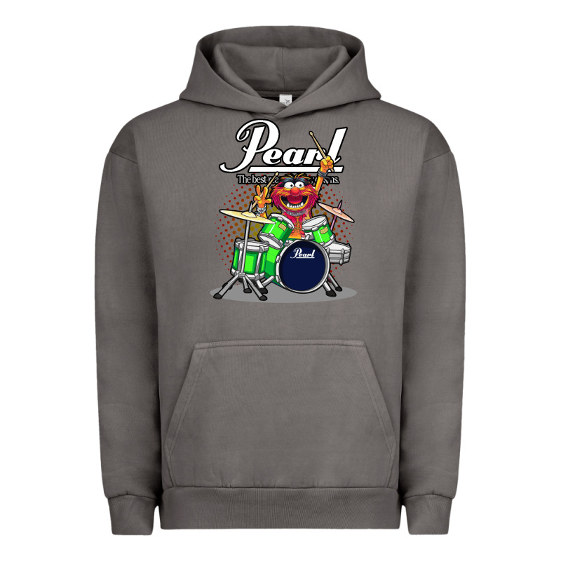 Animal Drummer Pearl Drums Urban Hoodie by FloraArt | Teevron