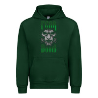 Forest Green Fear Doom Urban Hoodie - FloraArt