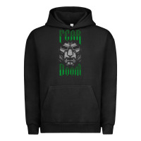 Pigment Black Fear Doom Urban Hoodie - FloraArt