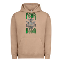 Pigment Burro Fear Doom Urban Hoodie - FloraArt