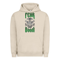 Pigment French Oak Fear Doom Urban Hoodie - FloraArt