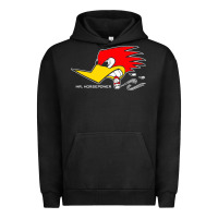 Pigment Black mr horsepower clay smith cams cigar smoking woodpecker shirt for man f Urban Hoodie - FloraArt