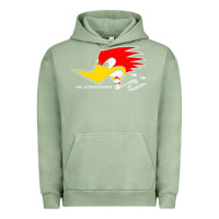 Pigment Oil Green mr horsepower clay smith cams cigar smoking woodpecker shirt for man f Urban Hoodie - FloraArt