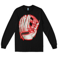 Black Catchers Mitt Fa Element Long Sleeve Tee - FaDigitalArtStudio